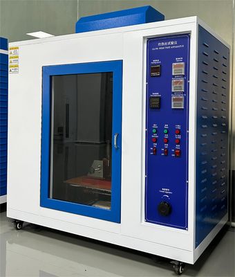 kopen Verticale ontvlambaarheidstester voor toetskamer met druk op toetsenbord Glow Wire Combusting online manufacture