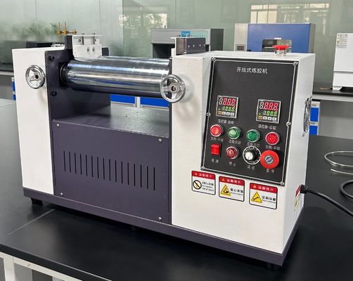 kopen Kleine handmatige bediening open rubbermengmachine met een productiecapaciteit van 300 sets/maand online manufacture