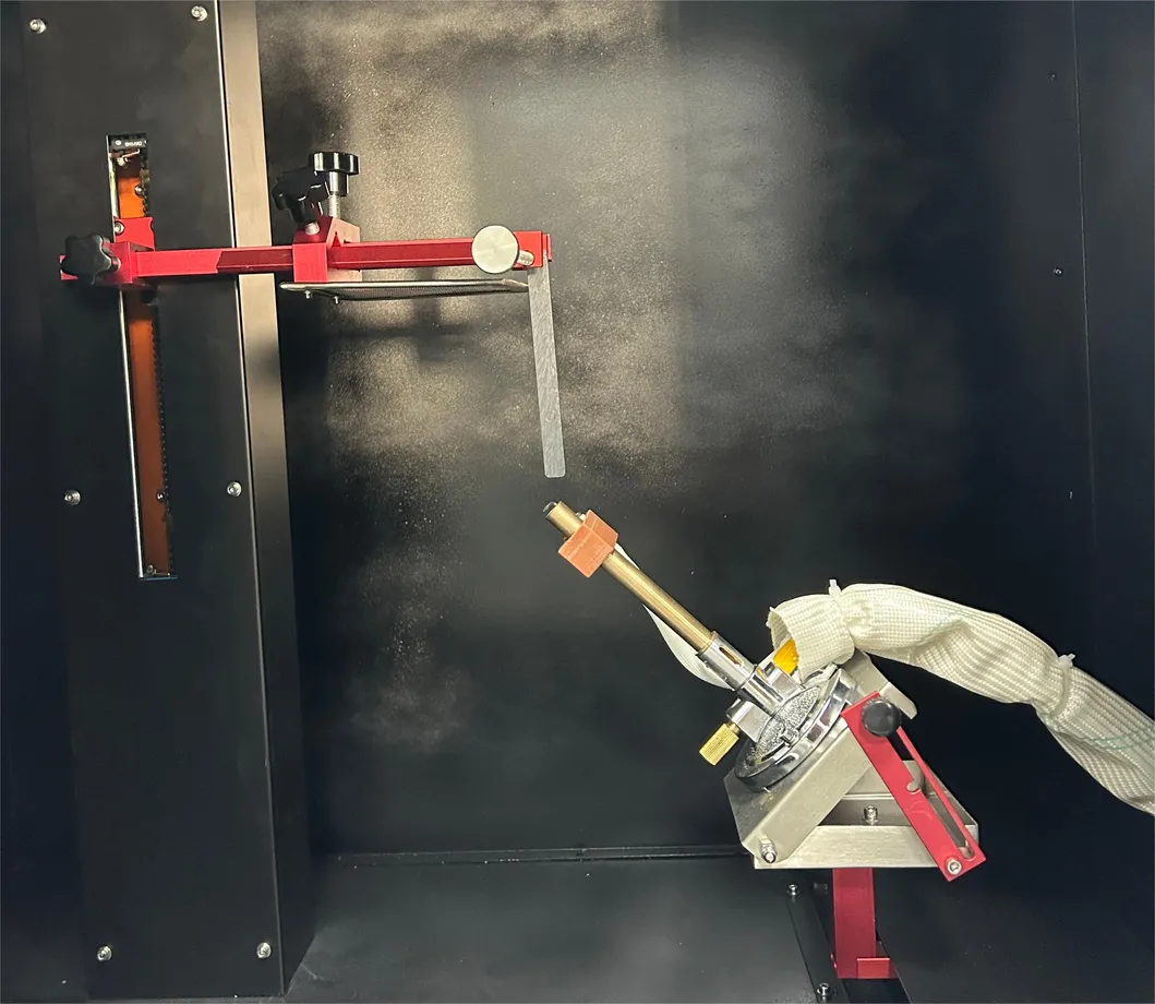 Laboratorium UL94 Vlamtestapparaat Verbrandingskamer Tester voor kunststof 4