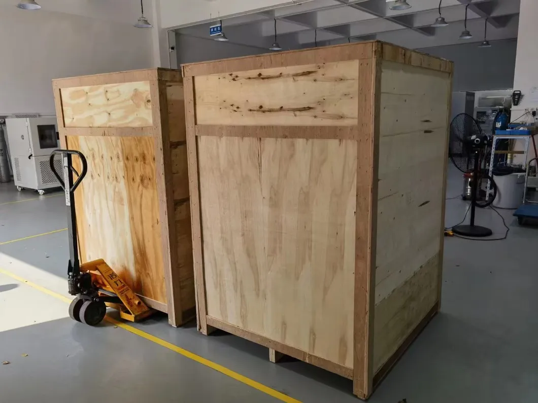 Testapparatuur voor eenarmpakket karton valdruppelslagmachine 6