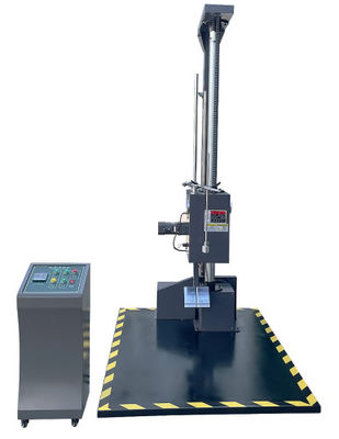 Testapparatuur voor eenarmpakket karton valdruppelslagmachine
