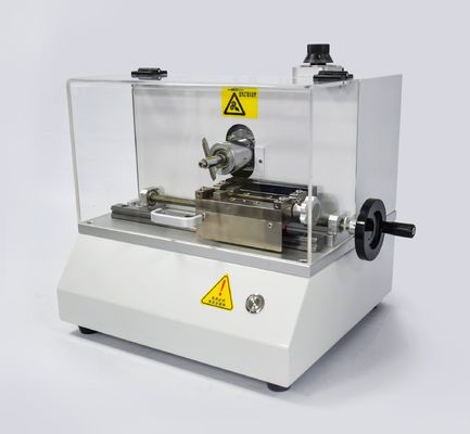 Ingenieurswerktuig voor het testen van kunststofrubber Proefproef V Notch Cutting Machine