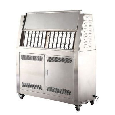 OEM Plastic versnelde UV-veroudering testkamer machine voor het simuleren van weer test