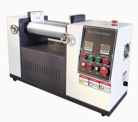 Laboratorium Twee rollen molen machine voor het mengen van rubber voor industriële test