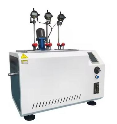 Zes rekken Plastic HDT Vicat Tester Verzachtingspunt Vervorming Test Machine